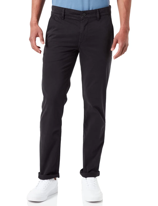 BOSS Mens Chino Slim Slim-fit Chinos in Stretch-Cotton Satin