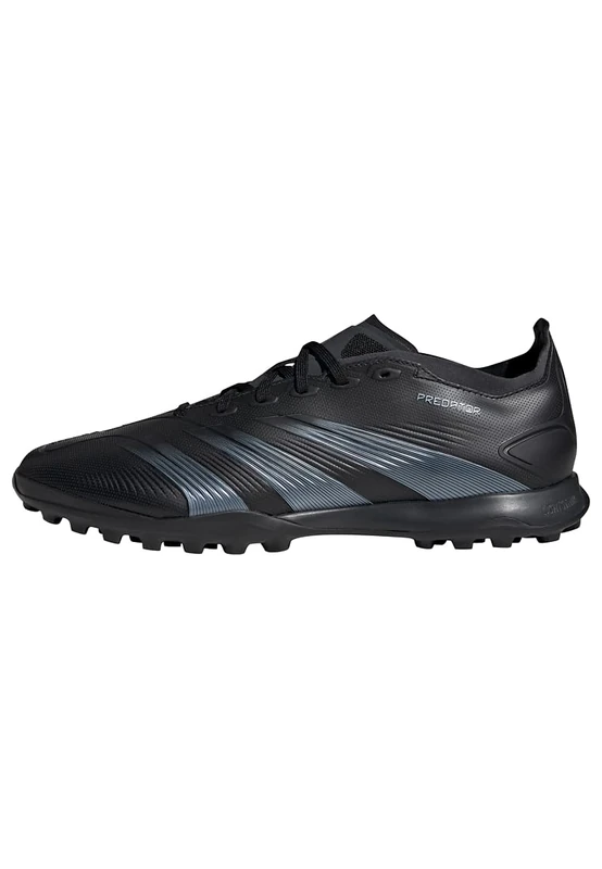 adidas Unisex Predator 24 League Soft Ground Boots Football, Core Black/Carbon/Core Black, 12 UK