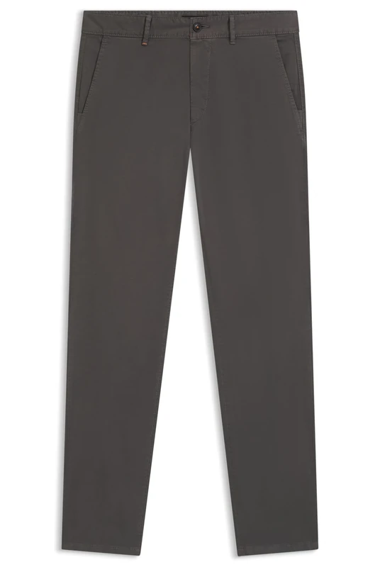BOSS Mens Chino Slim Slim-fit Chinos in Stretch-Cotton Satin