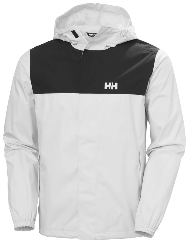 Helly Hansen Men's Vancouver Rain Jacket, Nimbus Cloud, 2XL