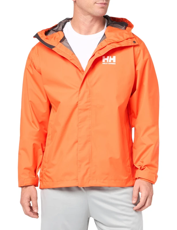 Helly Hansen Mens Seven J Jacket - Flame, 2XL - Image 1