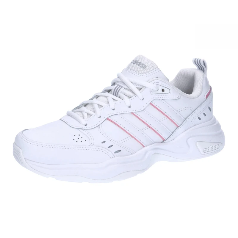 adidas Women's Strutter Shoes, Cloud White/Cloud White/Bliss Pink, 3.5 UK - Image 1