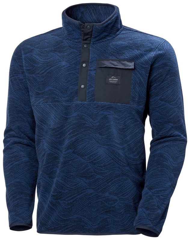 Helly Hansen Mens Maridalen Fleece - Ocean Wave, M - Image 1