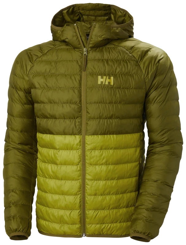Helly Hansen Mens Banff Hooded Insulator - Bright Moss, XL