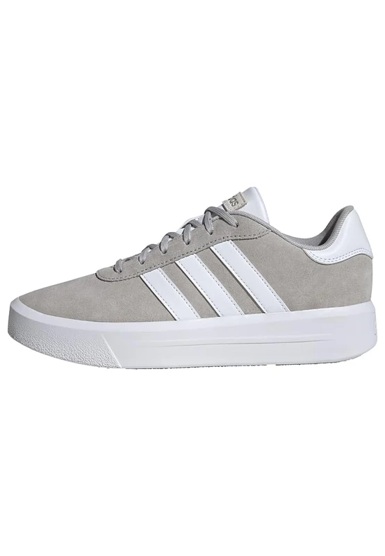 adidas Women's Court Silk Shoes, Grey Two/Cloud White/Cloud White, 8 UK