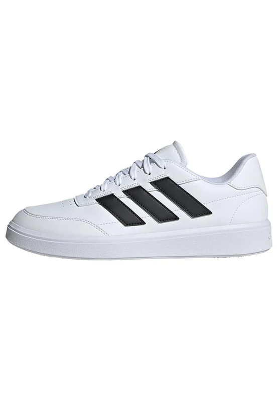 adidas Men's Courtblock Shoes, Cloud White/Core Black/Cloud White, 11 UK