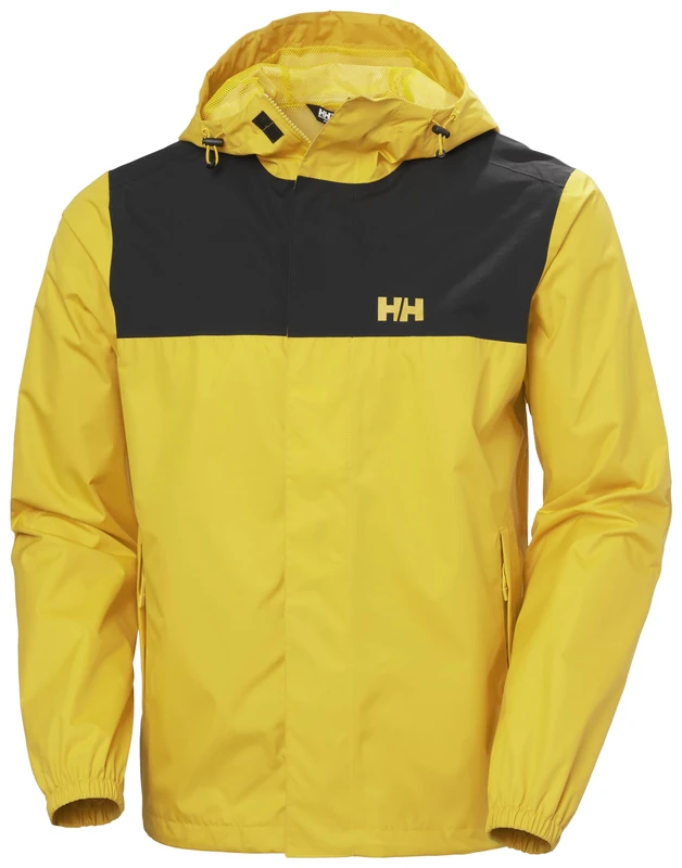 Helly Hansen Mens Vancouver Rain Jacket - Gold Rush, 2XL