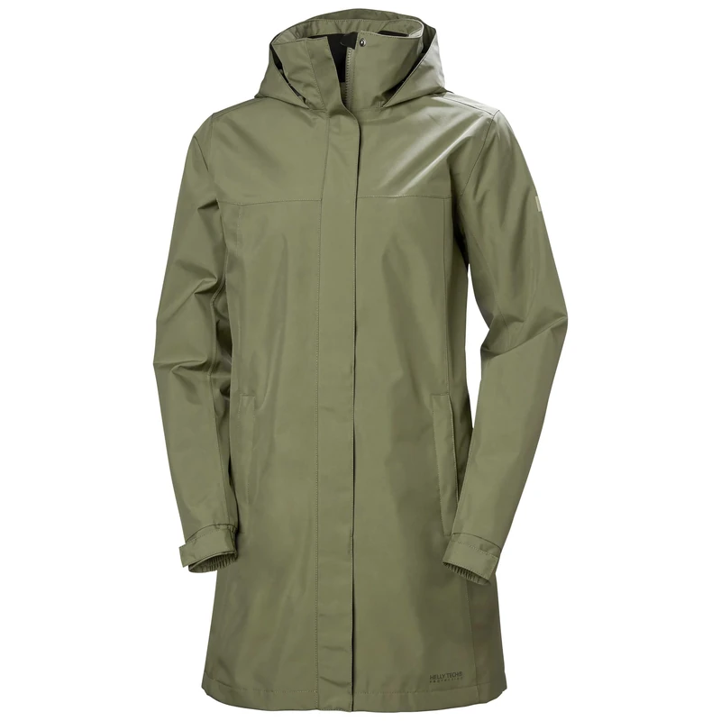 Helly Hansen Women's W Aden Long Coat, Green, S