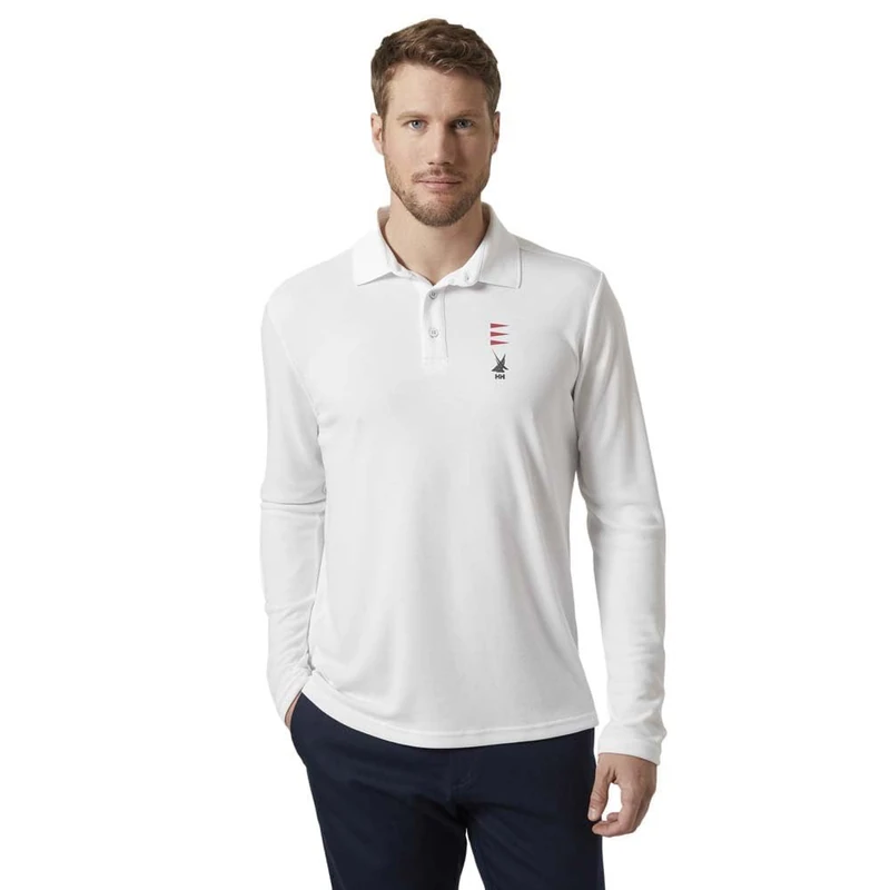 Helly Hansen Mens Skagerrak Quickdry Rugger - White, XL