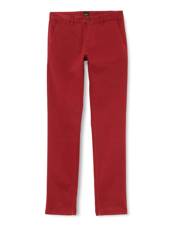 BOSS Men's Slim Chino Trousers - Open Red 50510933