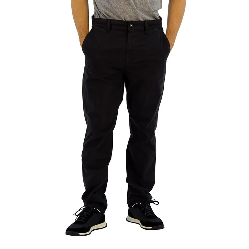 BOSS Mens Chino Tapered Tapered-fit Chinos in Stretch-Cotton Satin - Image 1