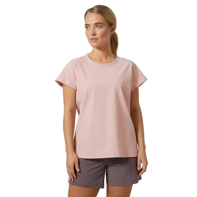 Helly Hansen Women's Thalia Summer Top - Pink Cloud L - Regular Fit