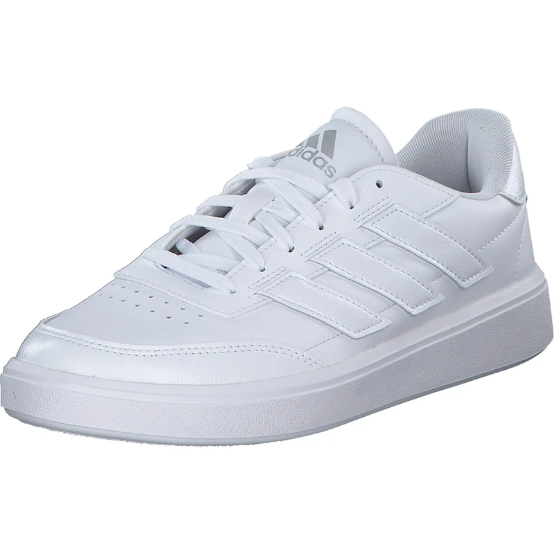 adidas Women's Courtblock Shoes, Cloud White/Cloud White/Matte Silver, 5.5 UK