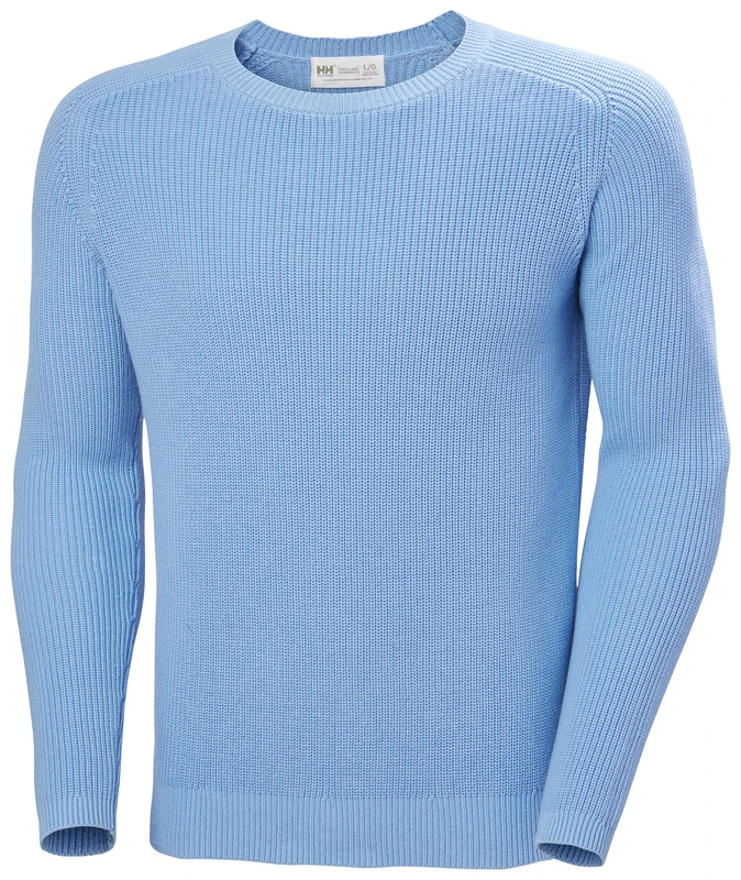 Helly Hansen Men's Dock Ribknit Sweater - Bright Blue, M