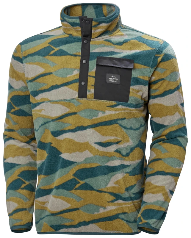 Helly Hansen Mens Maridalen Fleece - Cactus Fjord, M