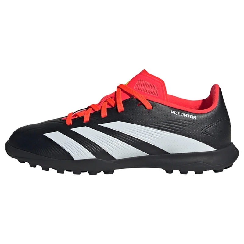 adidas Unisex 24 League Turf Boots, Core Black/Cloud White/Solar Red, 5 UK - Image 1