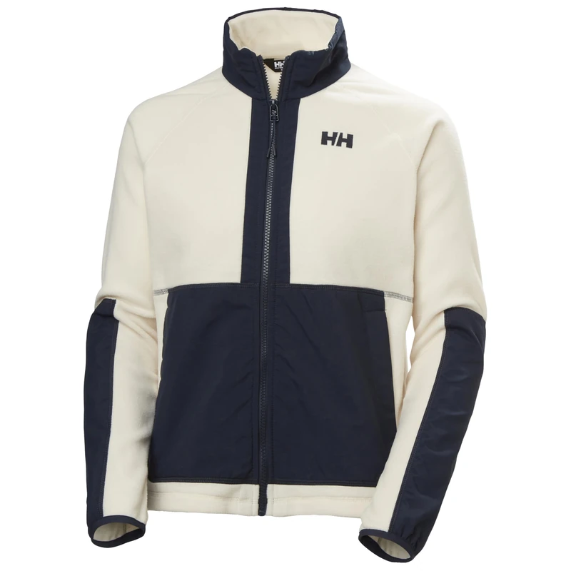 Helly Hansen Womens W Rig Fleece Jacket - Cream, XL