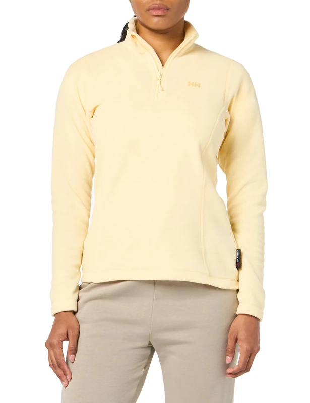 Helly Hansen Women's W Daybreaker 1/2 Zip Fleece, Yellow Cream, XS
