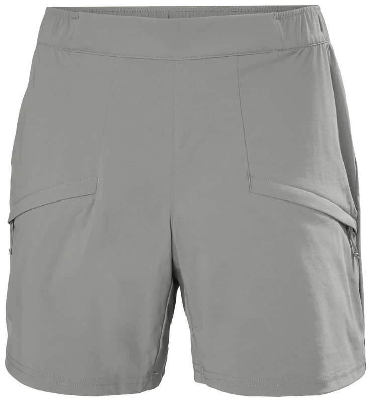 Helly Hansen Womens W ELV Light Tur Shorts - Concrete, XL - Image 1