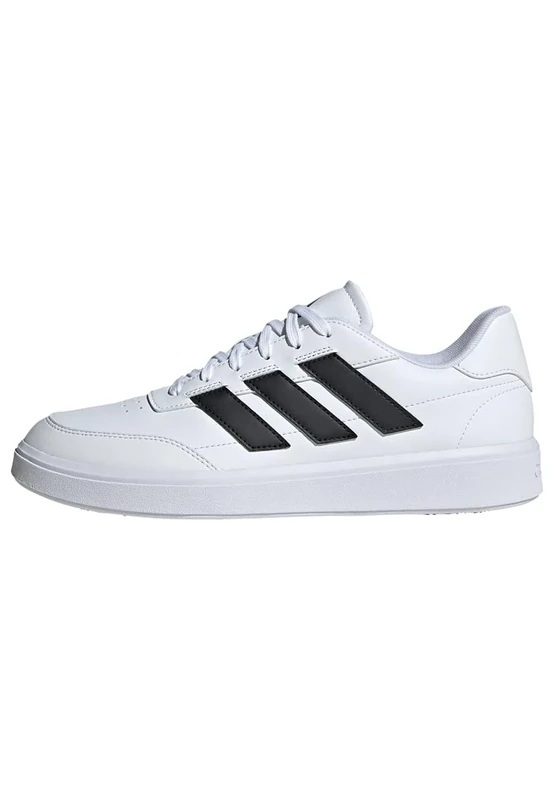 adidas Men's Courtblock Shoes, Cloud White/Core Black/Cloud White, 8 UK