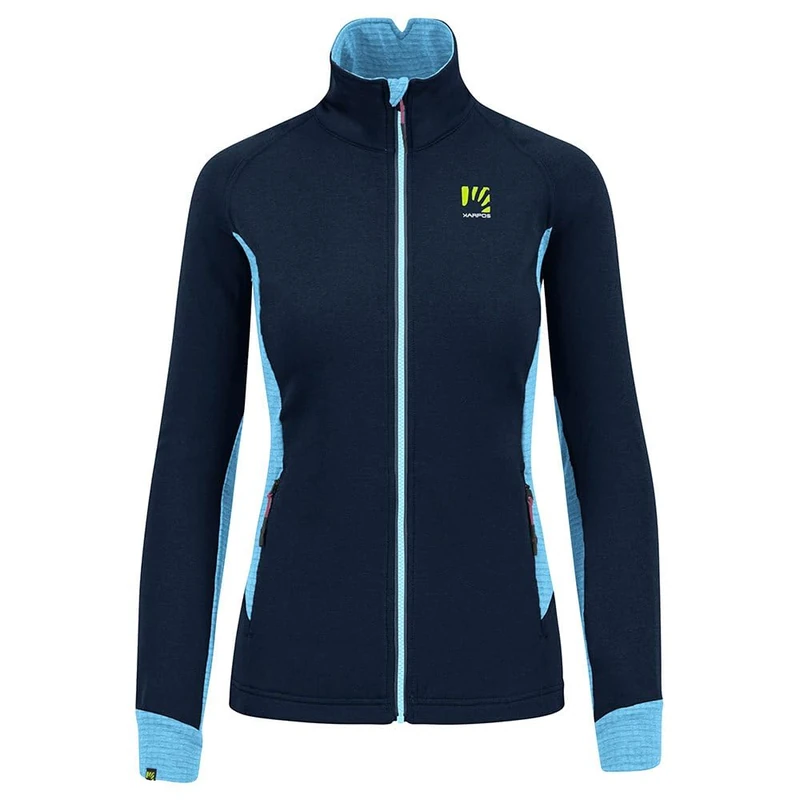 KARPOS 2532004-011 PIZZ.EVO W F-Z FL Sweatshirt Women's SKY CAPTAIN/BLUE ATOLL Size S