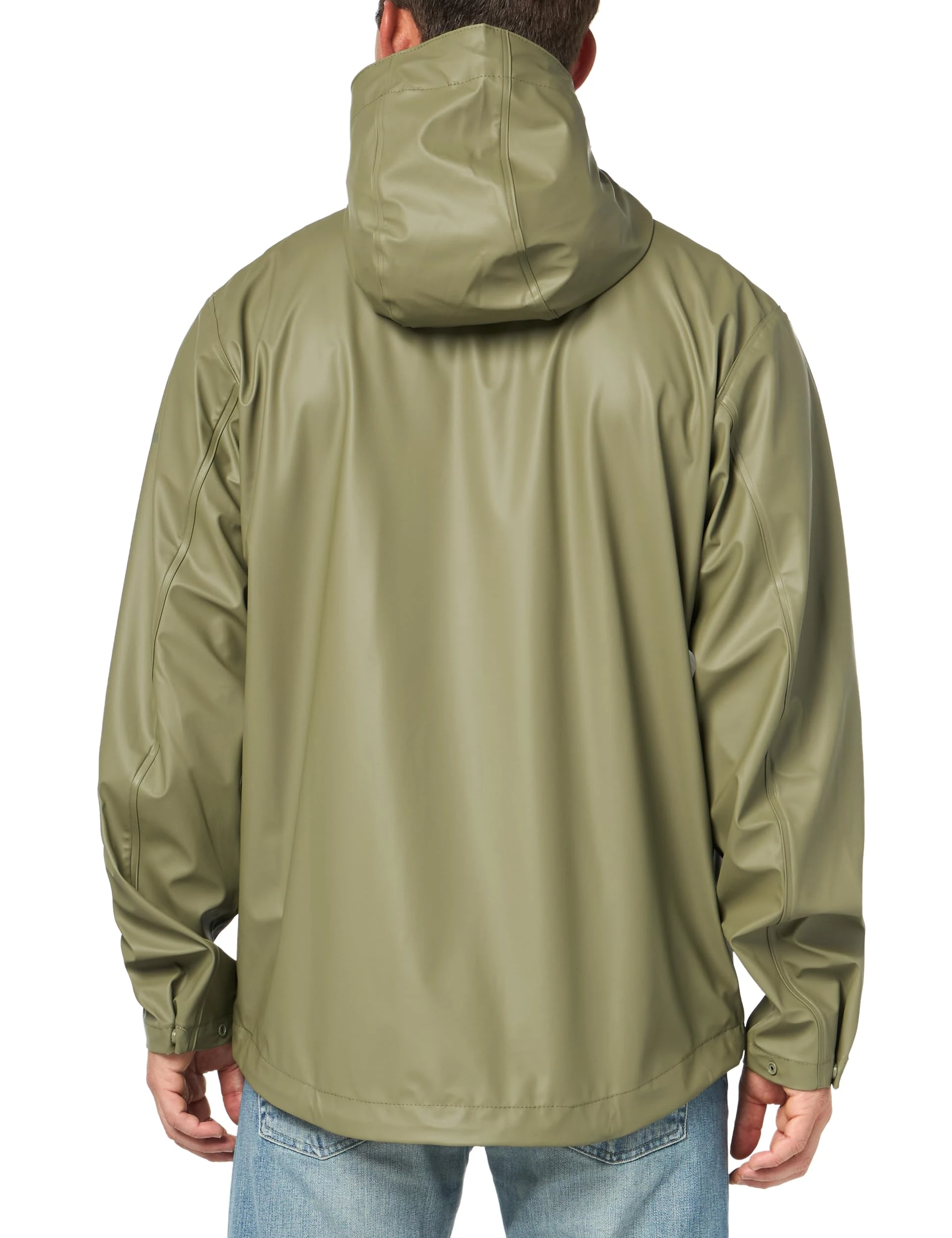 Helly-Hansen Men's Moss Rain Jacket, 421 Lav Green, S