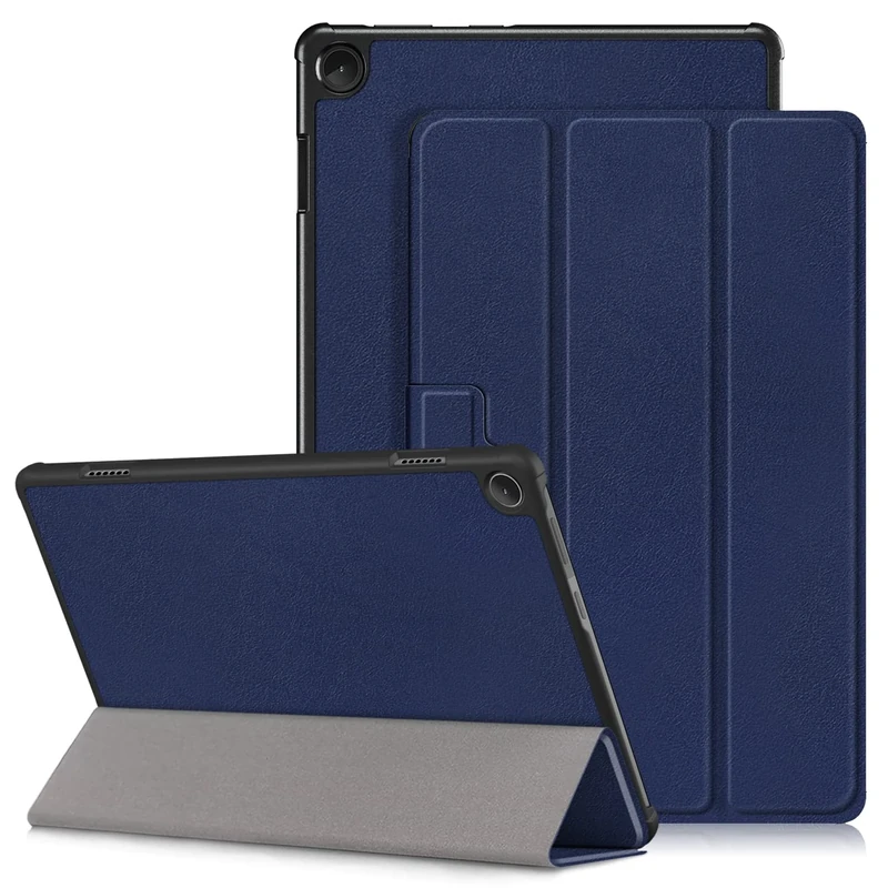 DINGGUAGUA Compatible with Lenovo M10 3rd Gen 10.1 Inch Case Ultra Slim Lightweight Cover Case for Lenovo Tab M10 3rd Gen TB328FU,Dark blue