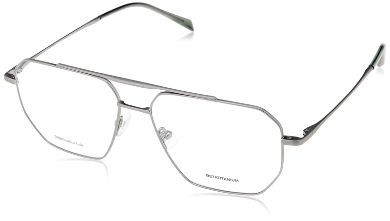 Gigi Studios Phoenix 8094/8, Unisex Adult Glasses, Silver, 58, metallic silver, 58