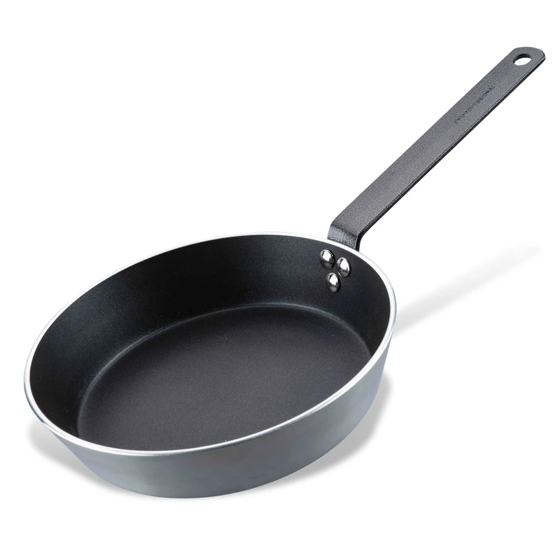 FMprofessional Resist Aluminium Frying Pan 24 cm - Frying Pan with High Quality Non-Stick Coating - Suitable for All Hobs Including Induction - Approx. 24.5 x 46.8 x 10.5 cm