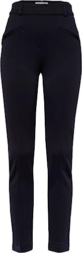 Raphaela by Brax Women's Lillyth Chic Cosy Sensation Jersey Slacks, Navy, 31W x 32L