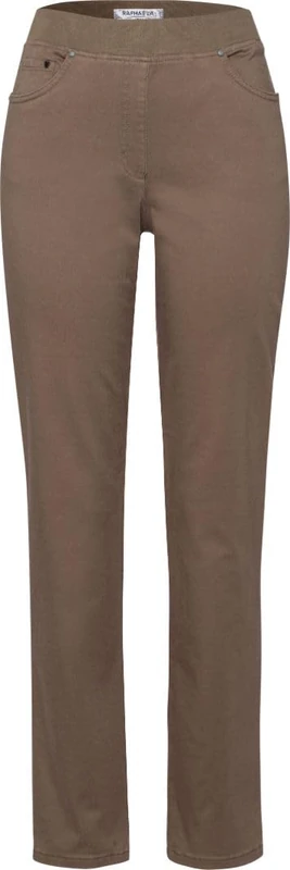 Raphaela by Brax Women's Pamina Thermolite Cotton Slacks, Taupe, 31W x 32L