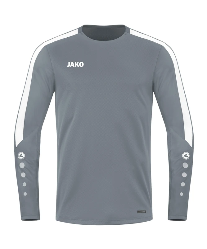 JAKO Unisex Children's Sweatshirt Power Pullover Stone Grey