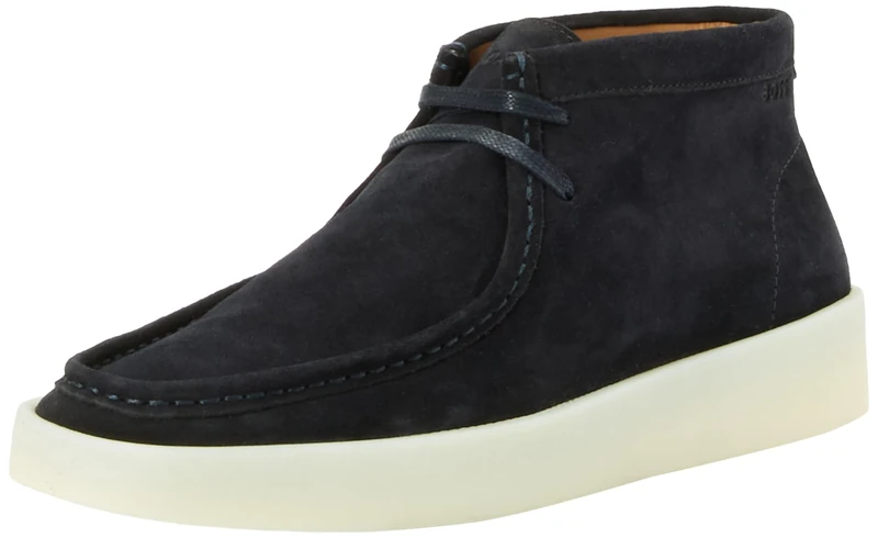 BOSS Men's Clay_desb_sdwm Desert Boot, darkblue, 9 UK