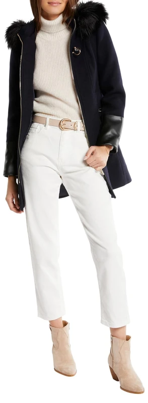 Morgan Women's 222-gsibil Coat, Marine, UK 10