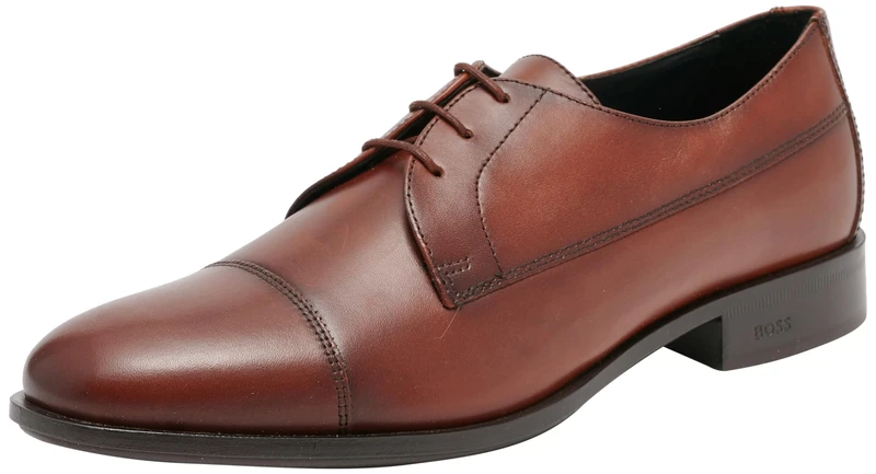 BOSS Men's Colby_derb_tcbu Derby, Medium Brown, 6 UK