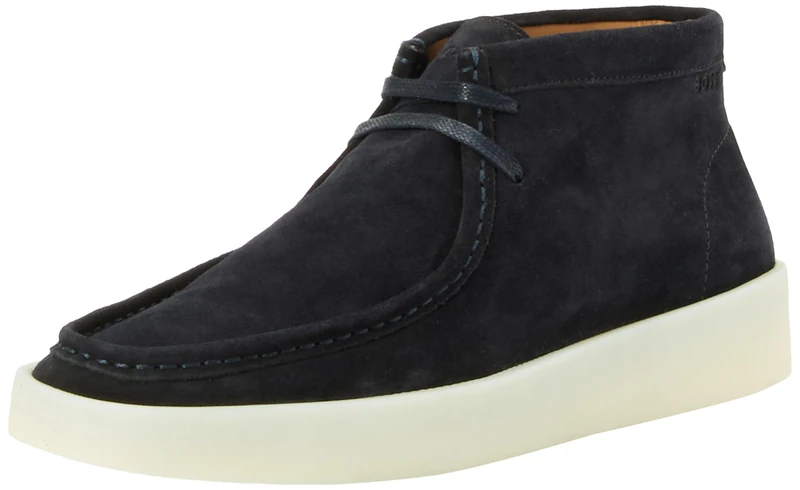 BOSS Men's Clay_desb_sdwm Desert Boot, darkblue, 9 UK