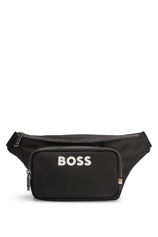BOSS Mens Catch 3.0 Belt Bag with Contrast Logo Size One Size