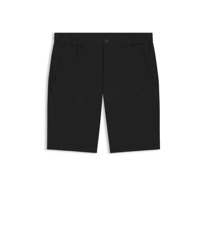 BOSS Men's S_Speedflex Shorts_Flat, Black1,