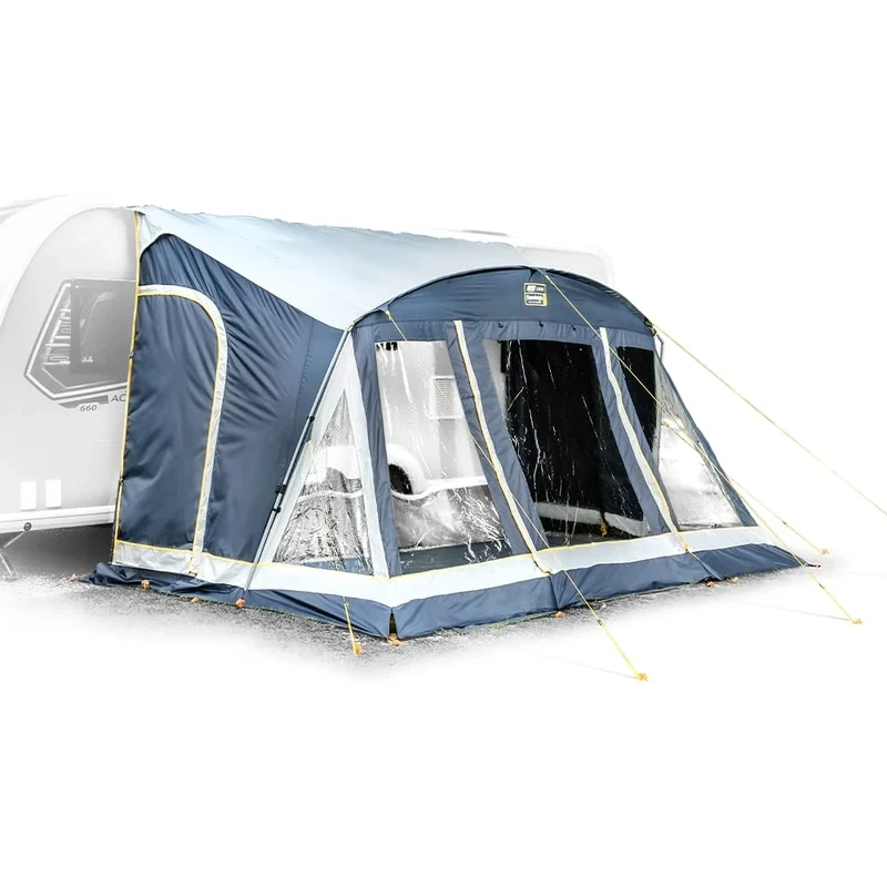 Maypole Stoneleigh 390cm Poled Porch Awning Suitable for Caravans and Motorhomes with an Awning Channel Height of 235 to 250cm