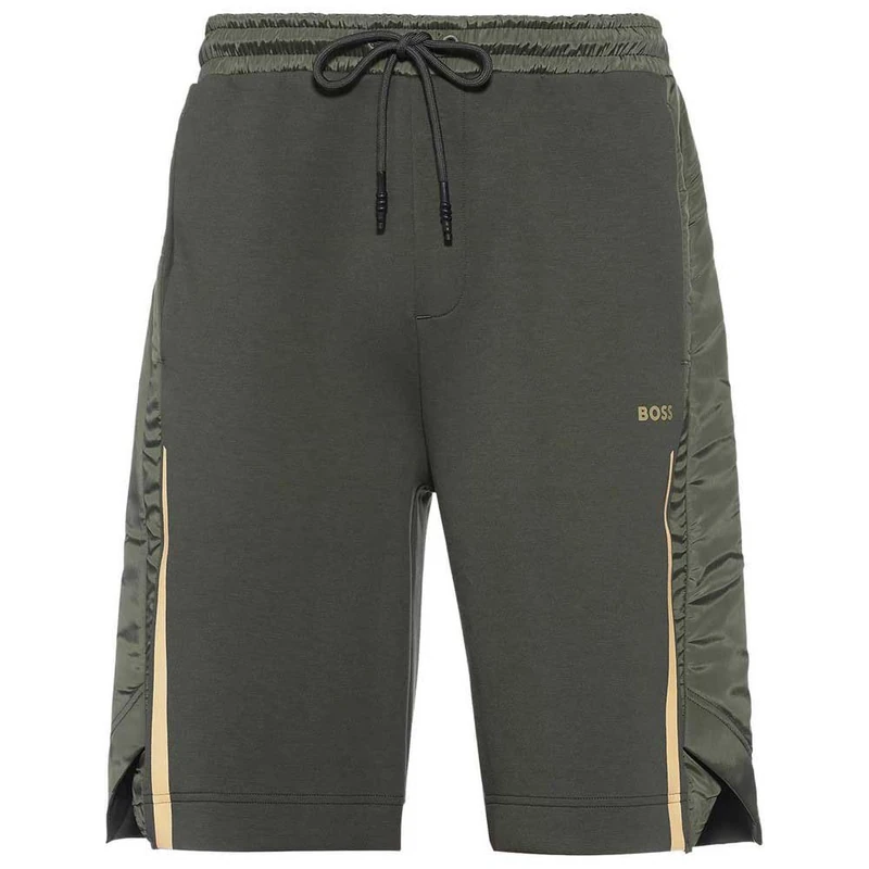 BOSS Men's Headlon Jersey Trousers, Open Green379, XL