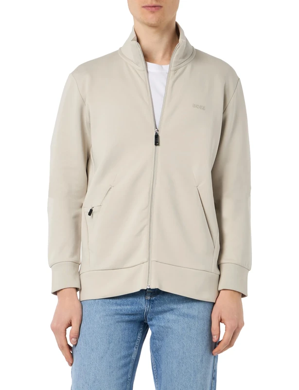 BOSS Men's Skaz sweatshirt, Light beige271., L