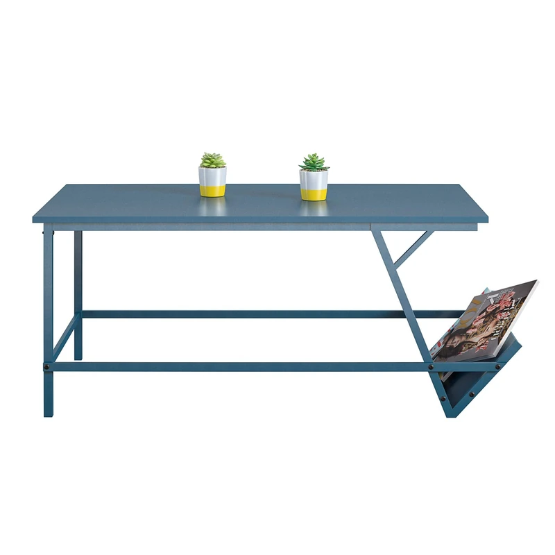 Novogratz Regal Coffee Table Blue