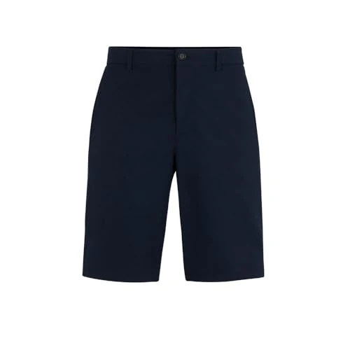 BOSS Men's S_Speedflex Shorts_Flat, Dark Blue402,