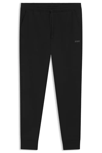 BOSS Mens Curved Joggers Black XXL