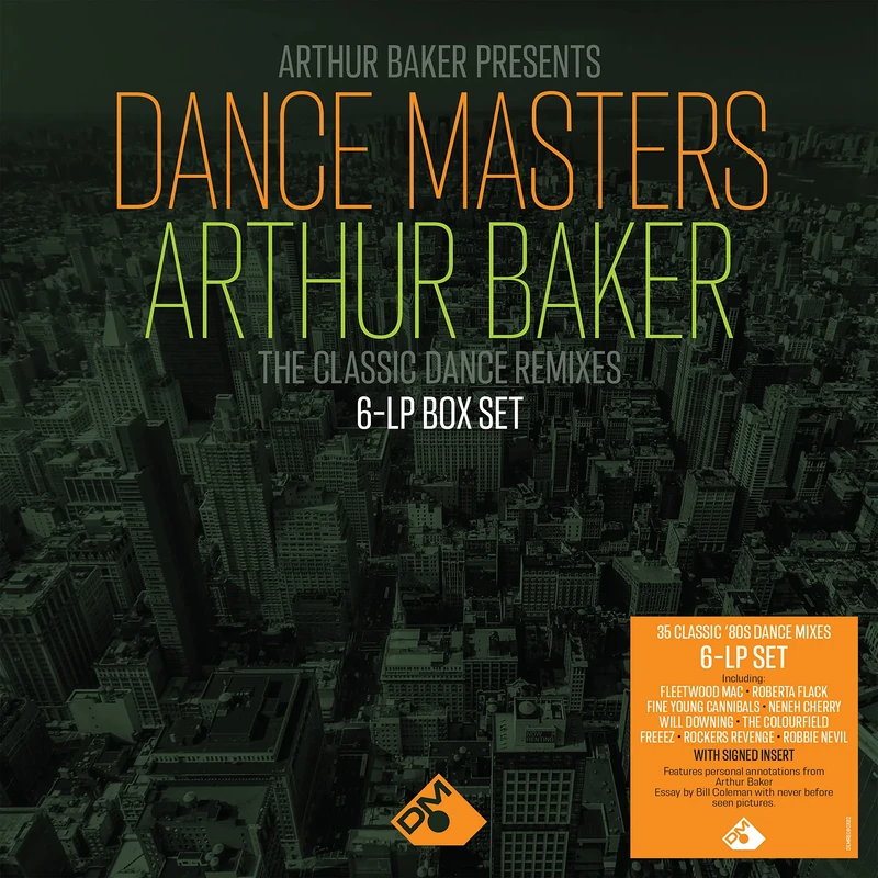 Arthur Baker Presents Dance Masters - Arthur Baker signed (6LP Vinyl Boxset) [VINYL]
