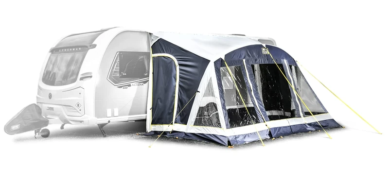 Maypole Stoneleigh 390cm Air Inflatable Porch Awning Suitable for Caravans and Motorhomes with an Awning Channel Height of 235 to 250cm