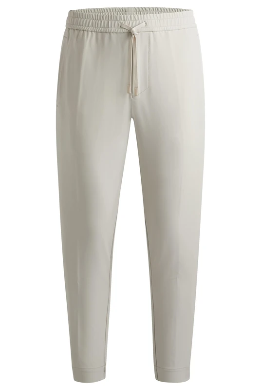 BOSS Men's T_Flex Trousers_Flat, Light Beige271, 62