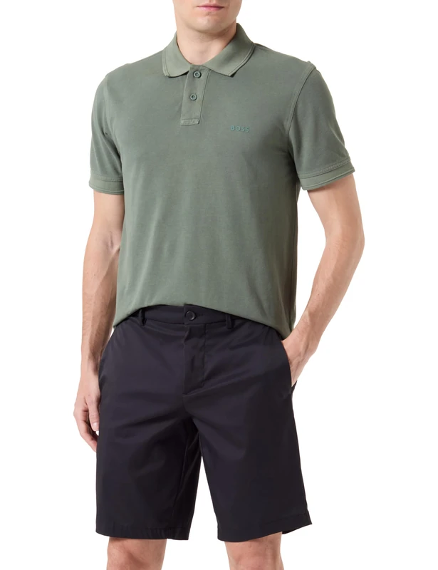 BOSS Men's S_Phoenix Shorts_Flat, Black1, - Image 1