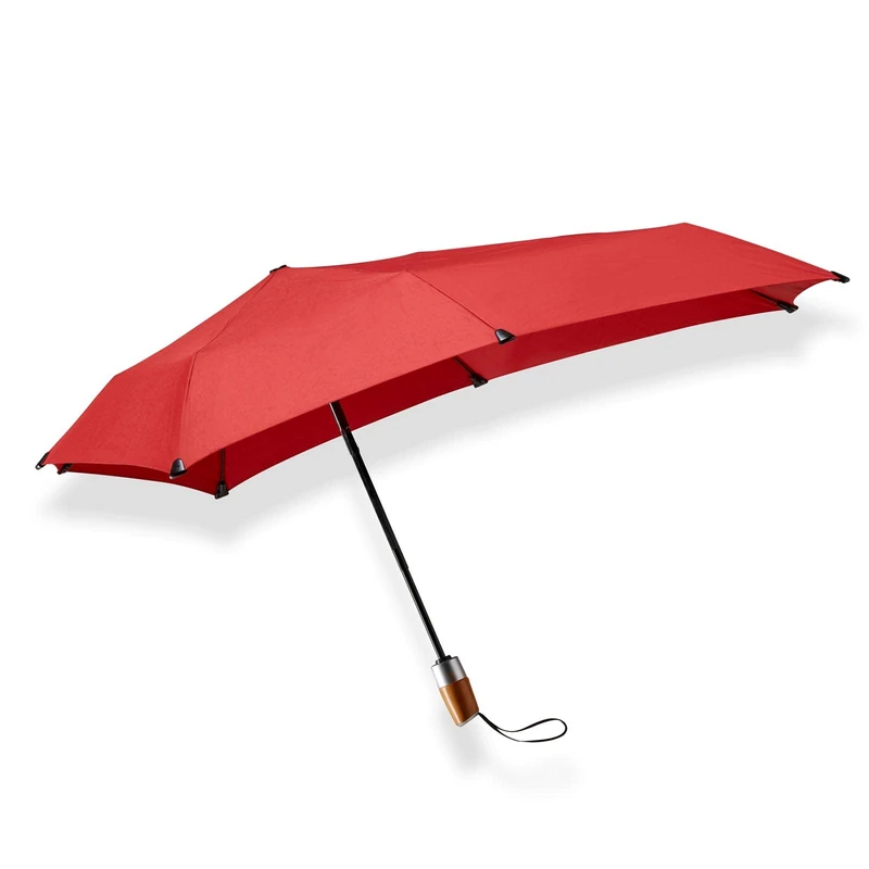 Senz ° mini automatic deluxe foldable storm umbrella passion red, passion red, 91 x 91 cm, Modern, Passion Red, 91 x 91 cm, Modern