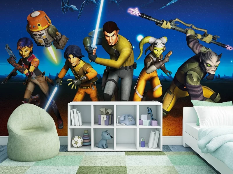 Komar Photo Wallpaper Star Wars Rebels Run Size 368 x 254 cm